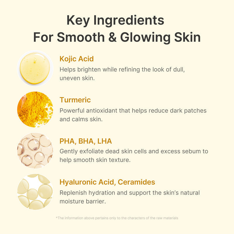 Kojic Acid Turmeric Body Peel Shot