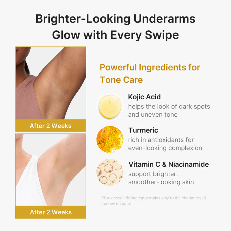 Kojic Acid Brightening Deodorant (Vanilla &amp; Pistachio)