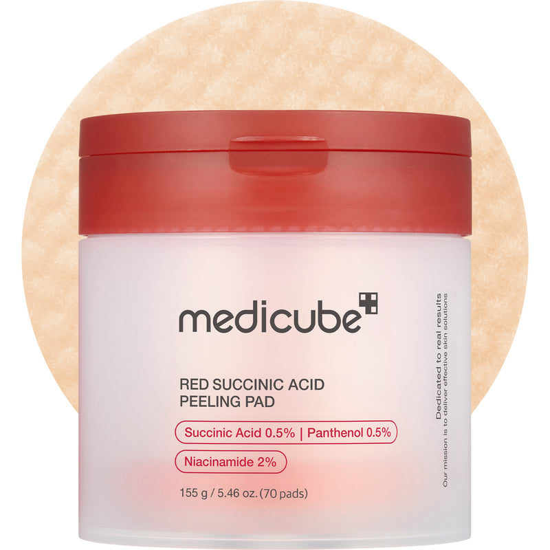 Red Succinic Acid Panthenol Pads