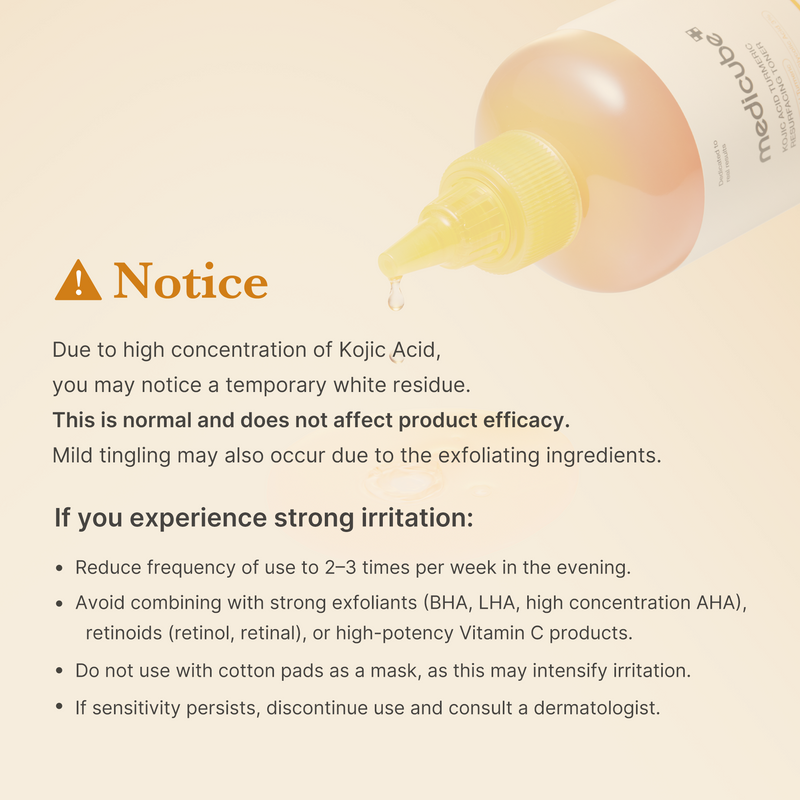 Kojic Acid Turmeric Toner